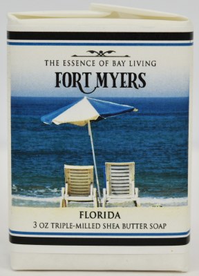 3 Oz Fort Myers Chairs Shea Butter Triple Milled Soap Bar