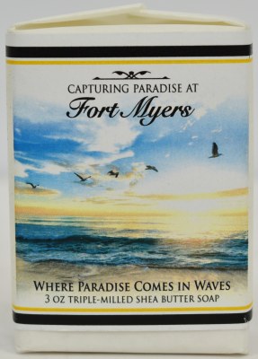 3 Oz Fort Myers Sunrise Shea Butter Triple Milled Soap Bar