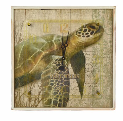 21" Fort Myers Sea Turtle Clock