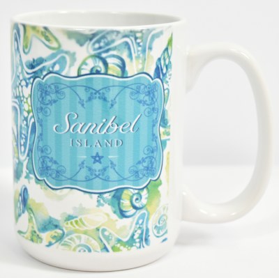 15 oz Sanibel Seashell Dream Mug
