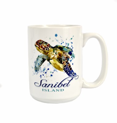 15 oz Sanibel Loggerhead Mug