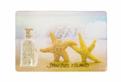 Sanibel Starfish With Jar Magnet