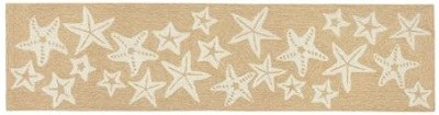 2 ft. x 5 ft. Neutral Starfish Rug