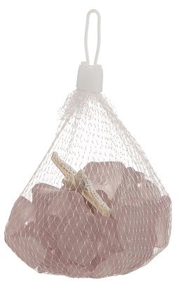12 oz. Bag of Pink Beach Glass With Starfish