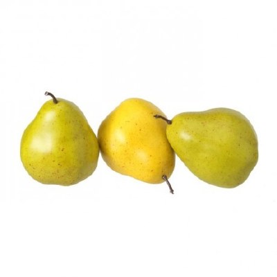 Bag of 3 Faux Yellow and Green Pears