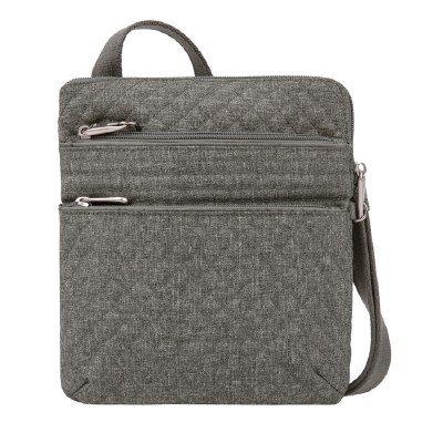 Gray Anti-Theft Boho Slim Bag