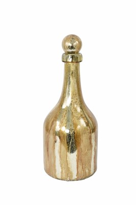 21" Blush On Silver Angelic Bottle With Top
