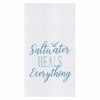 27" x 18" Saltwater Heals Kitchen Towel