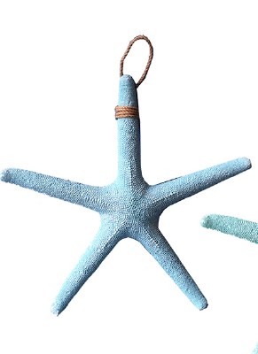 20" Blue Starfish Plaque