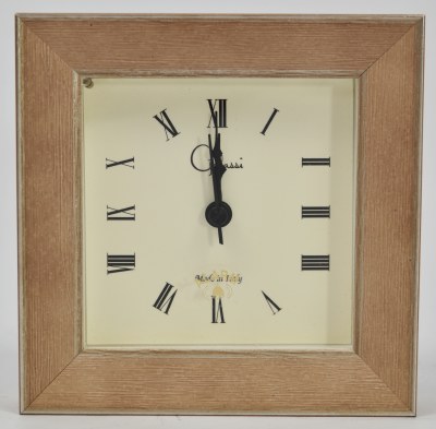 4" Square Taffy Clock