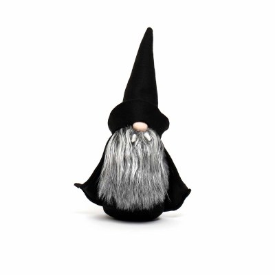 13" Halloween Black Dracula Gnome Decoration