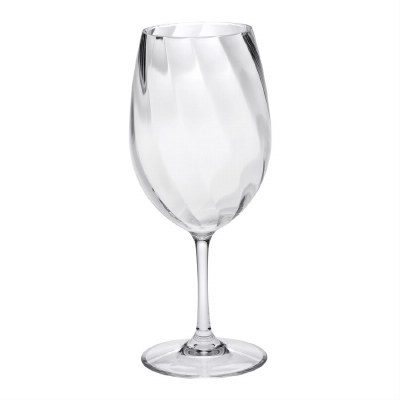 21 Oz Clear Spiral Wine Glass