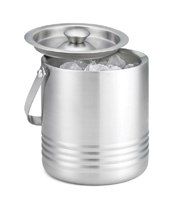 7" Stainless Steel Double Wall Ice Bucket