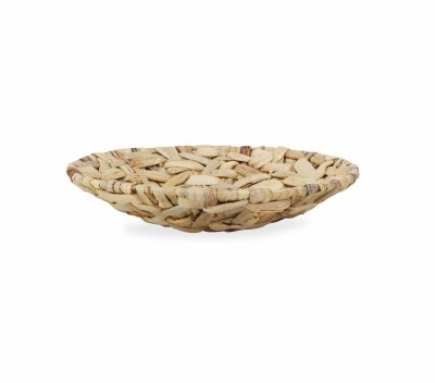 13 " Round Natural Woven Bowl