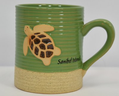 15 Oz Sanibel Island Sandy Sea Turtle Mug