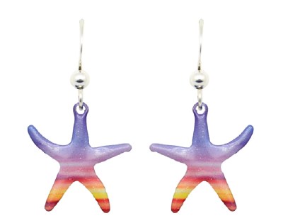 Sunset Starfish Earrings