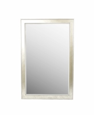 34" x 22" Silver Framed Mirror