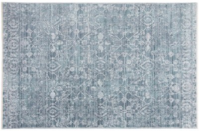 4' x 6' Blue and Turquoise Cecily 3595F Rug