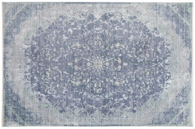 5' x 8' Blue and Turquoise Cecily 3572F Rug