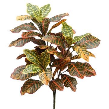 26" Faux Multicolored Croton
