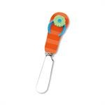 5" Orange Flip Flop Stainless Steel Spreader