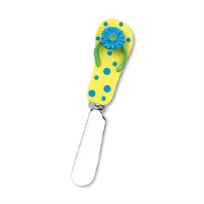 5" Yellow Flip Flop Stainless Steel Spreader