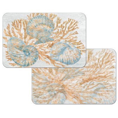 11" x 17" Shimmer Shells Reversible Placemat