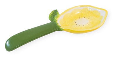 10" Lemon Ceramic Spoon Rest