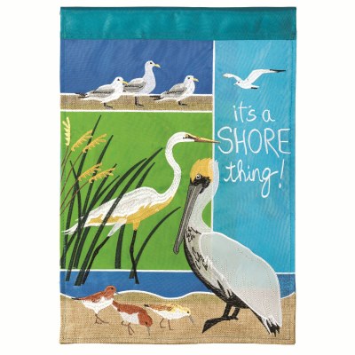 18" x 13" Mini Shore Thing Garden Flag