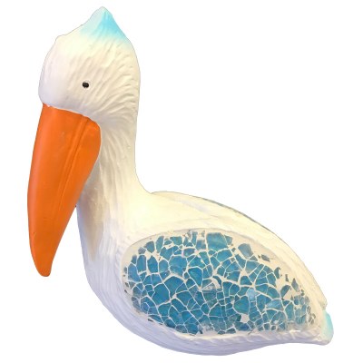 6" Pelican With Mosaic Details