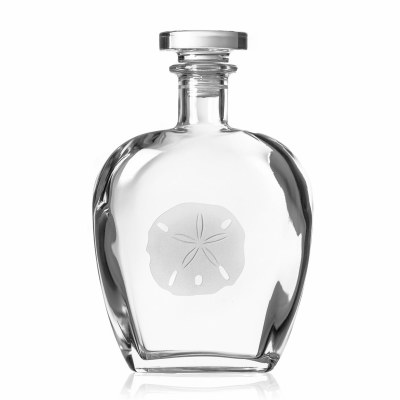 23 Oz Sand Dollar Etched Decanter