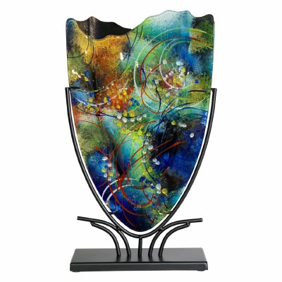 19" Under Sea Glass Vase