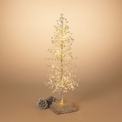 24" LED Gold Acrylic Tree