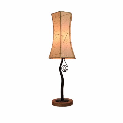 25" Natural Faraday Table Lamp