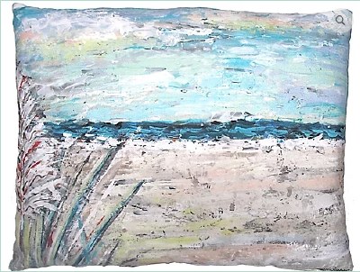 19" x 24" Beach Landscape 1 Pillow