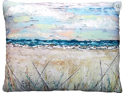 19" x 24" Beach Landscape 2 Pillow