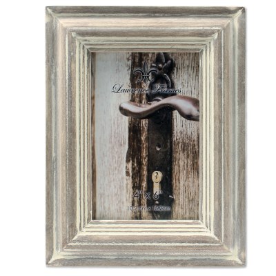 4" x 6" Washed Gray Picture Frame