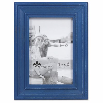 4" x 6" Weathered Navy Picture Frame