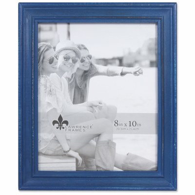 8" x 10" Weathered Navy Picture Frame