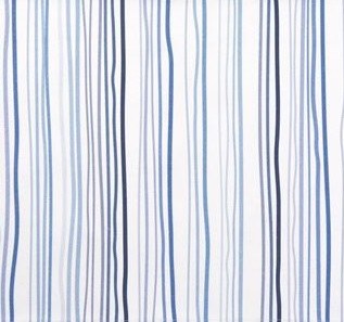 20" Square Blue Watercolor Stripe Fabric Napkin