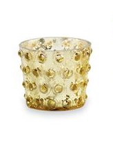 2.75" Gold Dotted Votive by Mud Pie