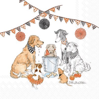 Halloween Party Dogs Beverage Napkins Halloween Decoration