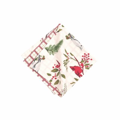 20" Sprig Birds Napkin