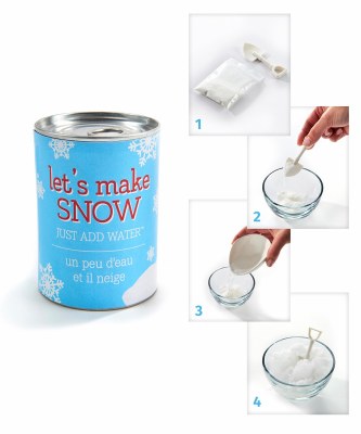 3.5" Fake Snow Can Kit