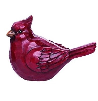 6" Red Cardinal With Head Forward