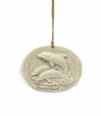 Sanibel Island Dolphin  Pod Ornament