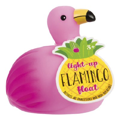 2" LED Pink Flamingo Bath Float