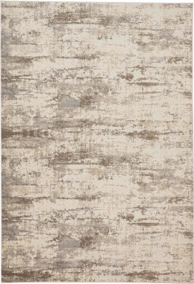 3.9' x 5.7' Silver and Beige Parker 3719F Rug