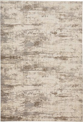 5' x 7.6' Silver and Beige Parker 3719F Rug