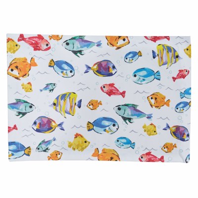 13" x 19" Multicolor Fish Below the Sea Placemat